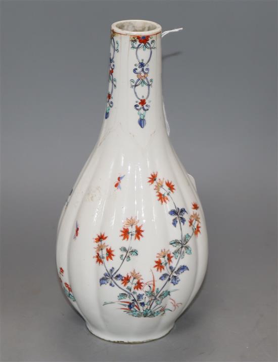 A French porcelain kakiemon bottle vase height 24cm